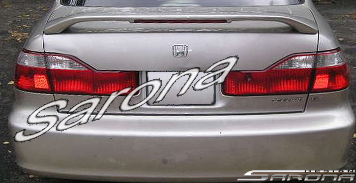 Custom Honda Accord Trunk Wing  Sedan (1998 - 2002) - $169.00 (Manufacturer Sarona, Part #HD-037-TW)